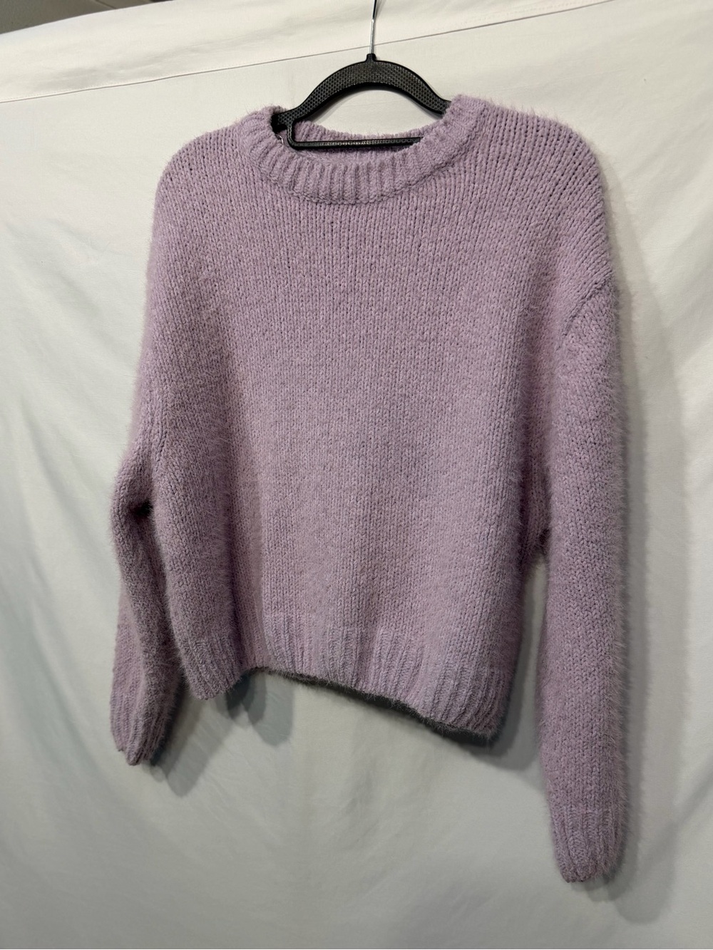 Pull&Bear Lavender Crew Neck Sweater-Size Medium